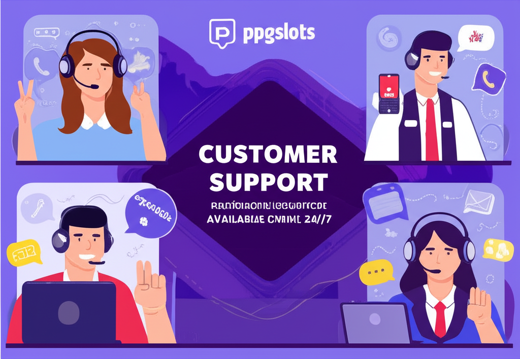ภาพทีมสนับสนุนมืออาชีพของ ppgslots พร้อมให้บริการลูกค้าตลอด 24 ชั่วโมง แก้ไขปัญหาการถอนเงินผ่าน TrueMoney Wallet