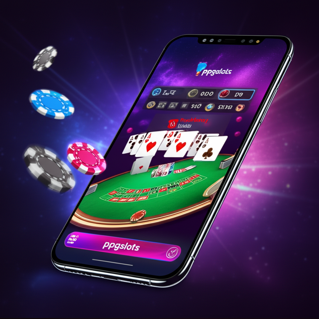 ภาพประกอบเกมบาคาร่าออนไลน์สดบนมือถือพร้อมธีมกาแล็กซี่ของ ppgslots แสดงความรวดเร็วและปลอดภัยในการเล่นคาสิโนออนไลน์