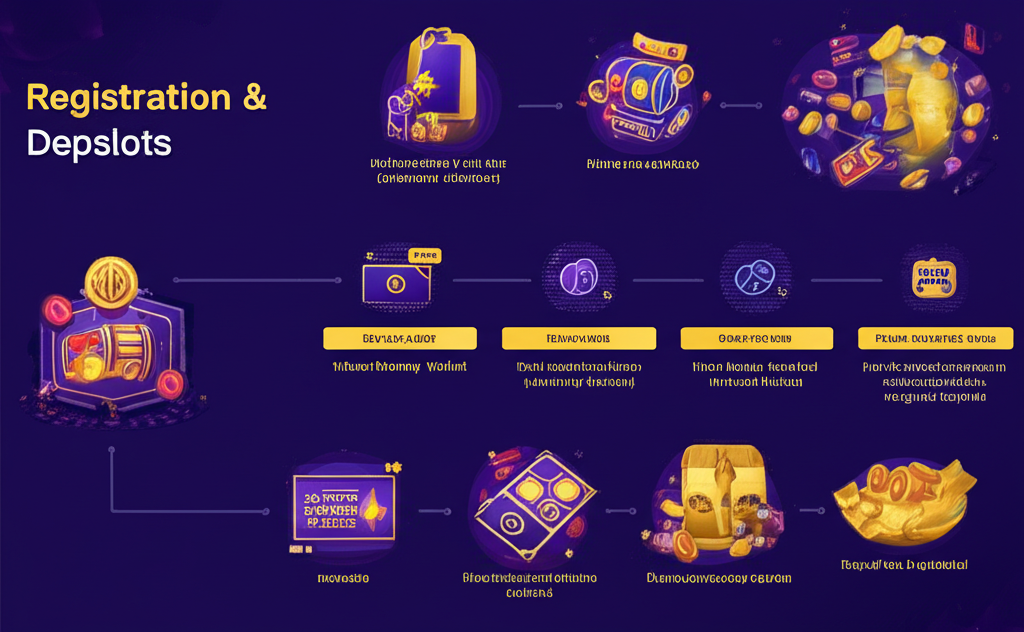 อินโฟกราฟิกขั้นตอนการสมัครสมาชิกและฝากเงินผ่าน TrueMoney Wallet บน ppgslots อย่างปลอดภัยและรวดเร็ว