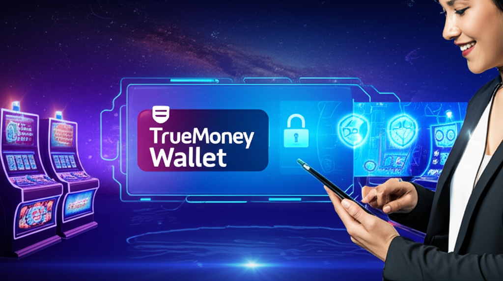 ภาพแสดงความปลอดภัยและความทันสมัยของระบบฝาก-ถอนผ่าน TrueMoney Wallet บนแพลตฟอร์ม ppgslots