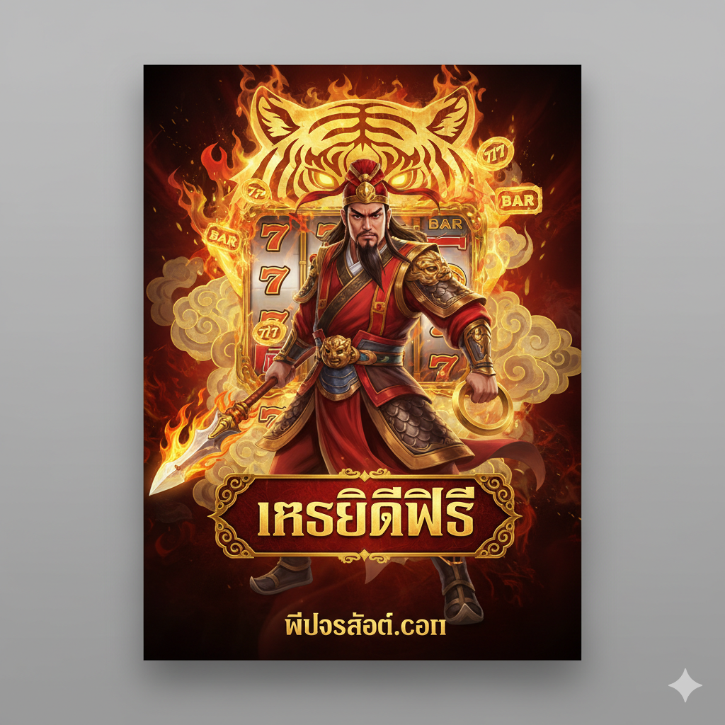 一张吸引สายตาของภาพปก ที่มีธีมเป็นวีรบุรุษเทพเจ้าจีน 'นาจา' เน้นคำว่า '888 Slot' และ 'ppgslots.com' ภาพกลางคือนาจาถือหอกและวงแหวนอัคคี แสงสีทองและแดงสร้างบรรยากาศแห่งชัยชนะและความมั่งคั่ง มีสัญลักษณ์สล็อต 777, BAR, 888 และคำว่า 'เครดิตฟรี'