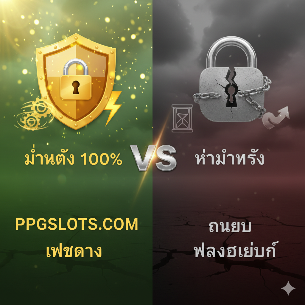 ภาพเปรียบเทียบความได้เปรียบระหว่าง King Auto Slot เว็บตรง กับ เว็บเอเย่นต์