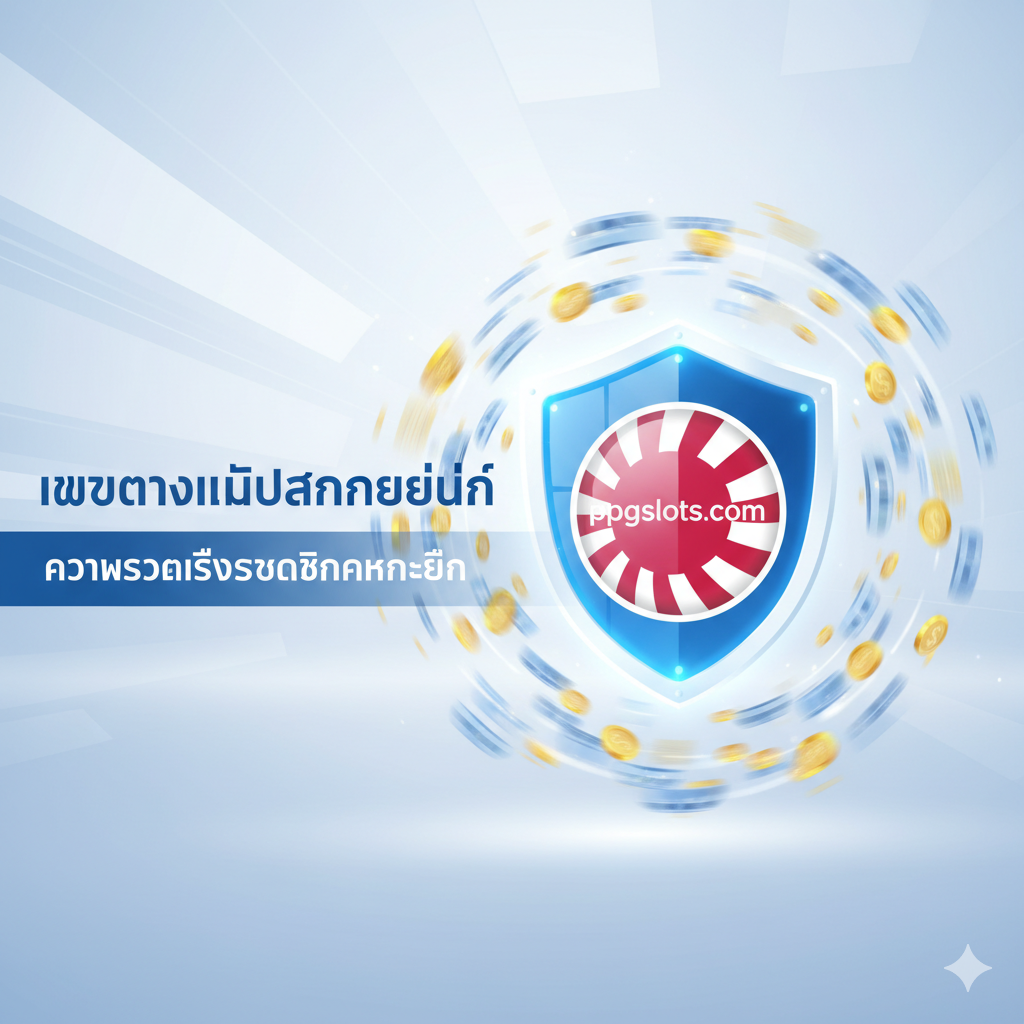 图片作为总结和行动呼吁，需要传达出兴奋感和即刻注册的紧迫性。画面主体是一个巨大的金币堆积成的小山，上面闪烁着“Jackpot”的光芒。前景是一个用户友好的“Daftar Slot Jepang”或“สมัครสมาชิก”按钮，带有抢眼的红色或金色。背景融合了樱花盛开和日出（象征希望和新的开始）的意象。在角落放置“แตกง่ายที่สุด 2025”的口号，并以ppgslots.com的品牌颜色作为基调。整体风格为明亮、高能量和吸引人的，激励用户立即点击注册。