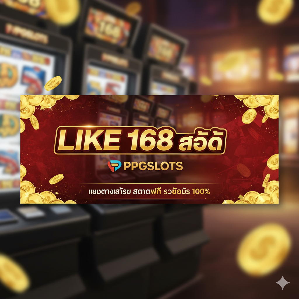 หนึ่งในคีย์เวิร์ดที่นักเดิมพันตัวยงกำลังตามหา เพราะตัวเลข "168" นั้นเป็นที่ทราบกันดีว่าเป็นเลขมงคล (ความหมายคือ "รวยทางเดียว" หรือ "ฮก ลก ซิ่ว") เมื่อรวมกับคำว่า "Slot" จึงหมายถึงการแสวงหา ทางเข้าเล่นสล็อต ที่จะนำพาโชคลาภมาให้ และแน่นอนว่าคำตอบที่ดีที่สุดสำหรับคุณคือ PPGSLOTS เว็บตรงที่ไม่ผ่านเอเย่นต์ ที่พร้อมพาคุณเข้าสู่โลกของเกมสล็อตแตกง่ายอย่างมั่นคงและปลอดภัย