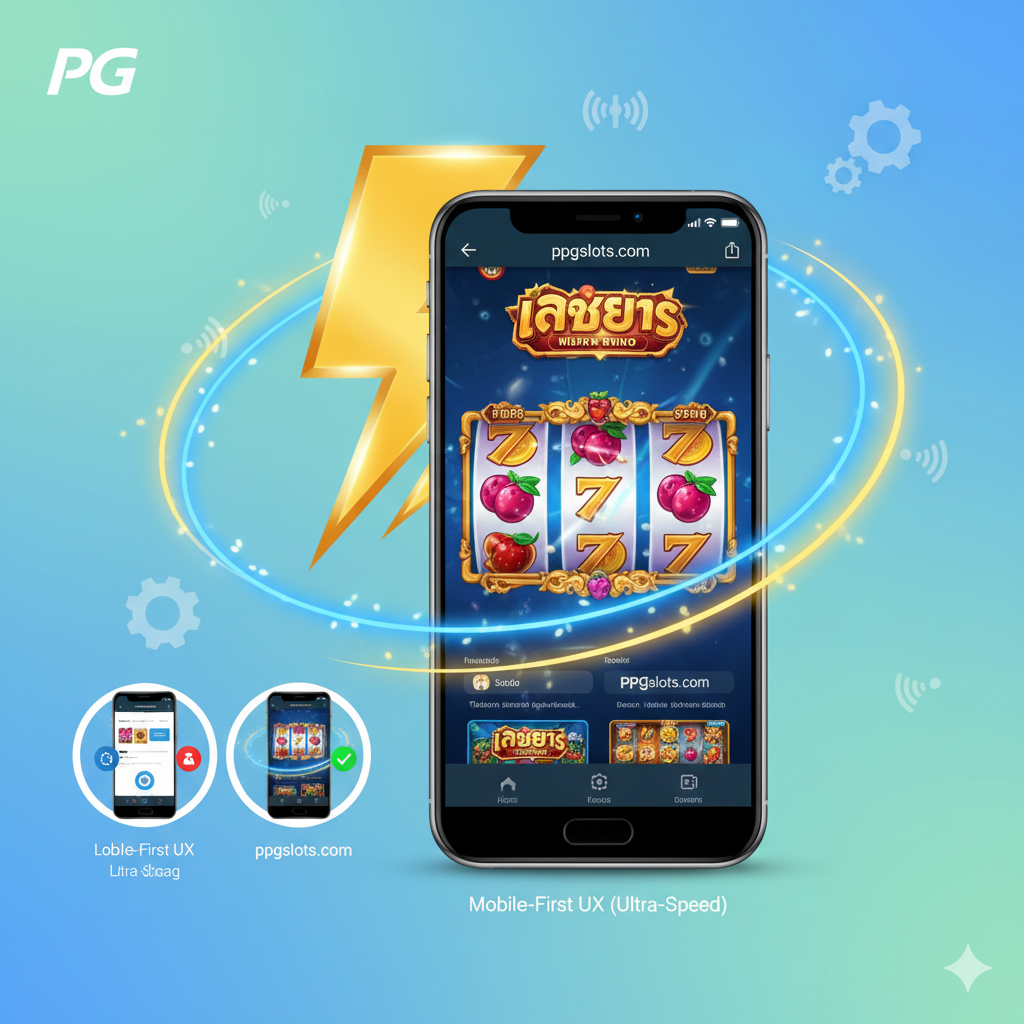 ภาพหน้าปกสำหรับบทความ 'Slot PG ลองเล่น' ที่มีพลังและดึงดูดสายตา: เน้นโลโก้ 'PG Soft' และองค์ประกอบเกมสล็อตยอดนิยม เช่น เหรียญทองคำที่กำลังไหลทะลัก, สัญลักษณ์ Wild/Scatter ที่เรืองแสง, และพื้นหลังเป็นฉากเกม 'Treasures of Aztec' หรือ 'Mahjong Ways 2' ที่มีสีสันสดใส ภาพควรมีข้อความขนาดใหญ่เป็นภาษาไทยว่า 'ทดลองเล่นสล็อต PG ฟรี' และชื่อเว็บไซต์ 'ppgslots.com' ในมุมใดมุมหนึ่ง ใช้โทนสีน้ำเงิน/ทอง/แดง เพื่อสื่อถึงความร่ำรวยและความตื่นเต้น ภาพรวมต้องดูพรีเมียมและน่าเชื่อถือ จัดวางให้ข้อความหลักอยู่ตรงกลางและองค์ประกอบเกมอยู่รอบๆ