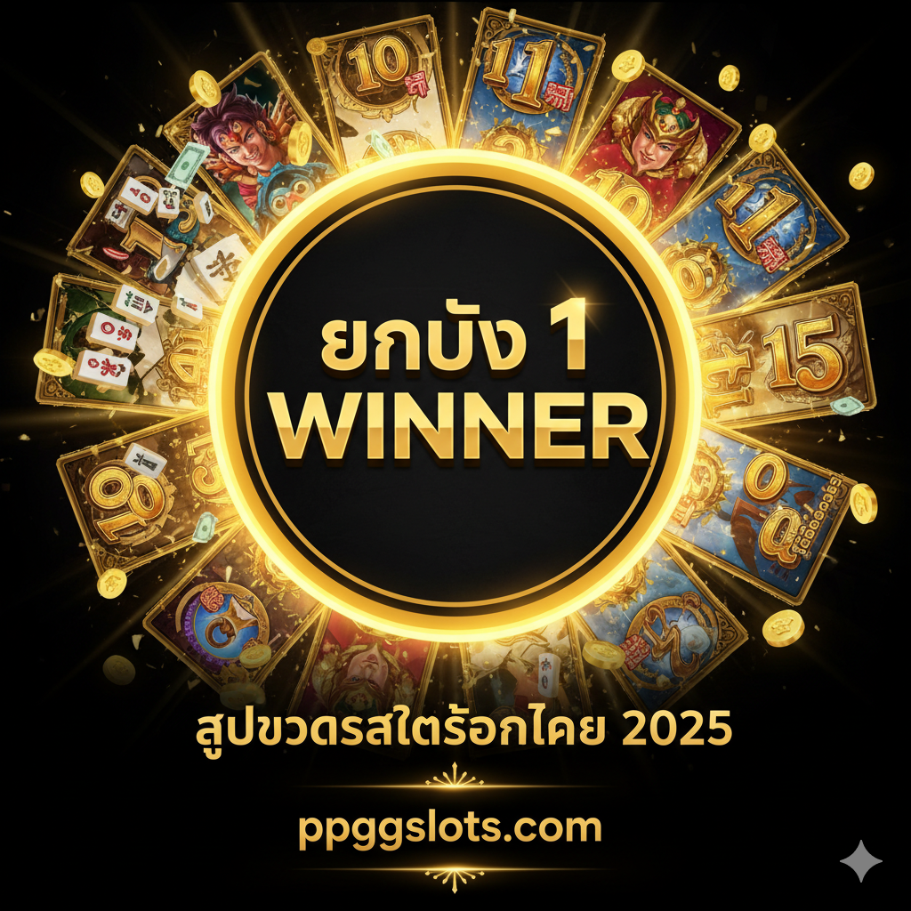 ภาพสรุป ppgslots.com คือ best online slot ประจำปี 2025 เน้นความสำเร็จ