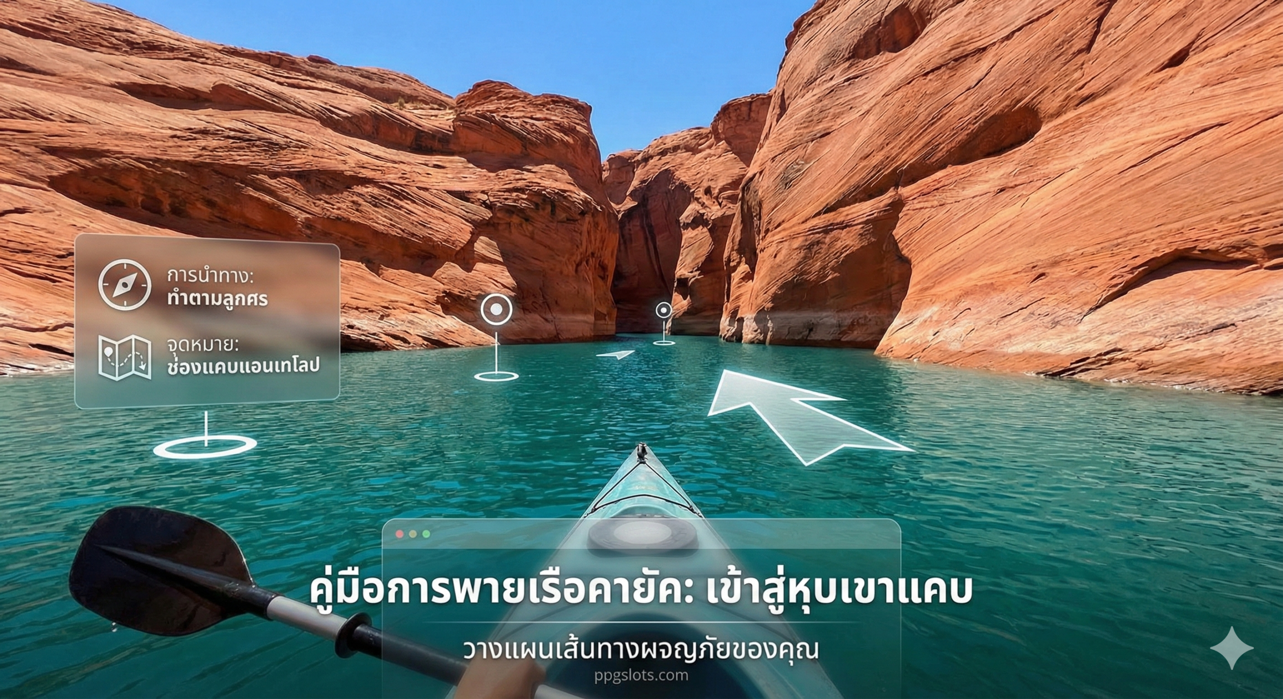 ภาพเปรียบเทียบ Upper และ Lower Antelope Canyon พร้อมอินเตอร์เฟซ ppgslots บนมือถือ