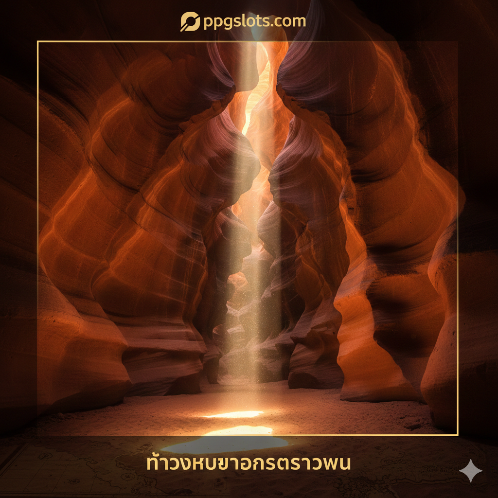 มุมมองบุคคลที่หนึ่งพายเรือคายัคใน Lake Powell เข้าสู่ Antelope Canyon